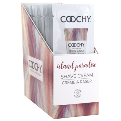 COOCHY - Shave Cream - Island Paradise 24x15ml