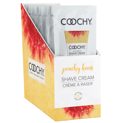 COOCHY - Crème à Raser - Pêche 24x15ml