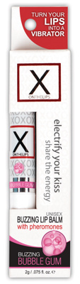Sensuva - X on the Lips - Baume à lèvres avec phéromones - Chewing-gum - 2g