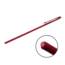 Spartacus - 24'' Leather Wrapped Cane - Red