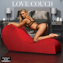 Bedroom Bliss - Kinky Couch Chaise Lounge - Red