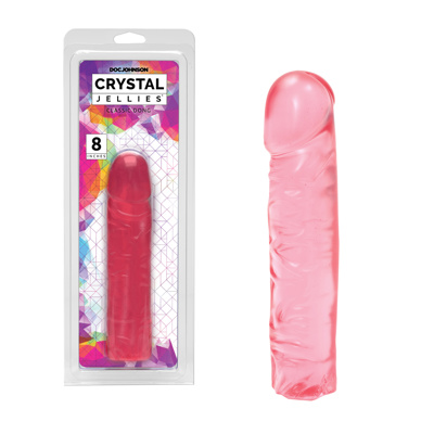Classic Crystal Jellies 8'' Pink