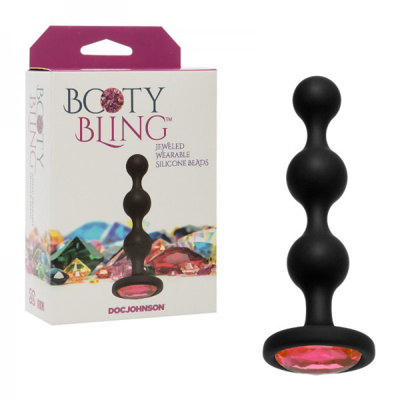 Booty Bling - Silicone Beads - Rose