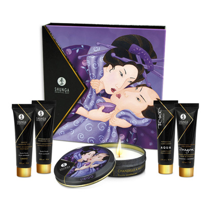 Shunga - Ensemble secrets de Geisha - Fruits Exotiques