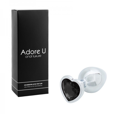 Adore U - Anal Luxure Aluminium - Moyen Noir