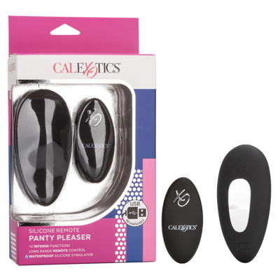 Calexotics - Silicone Remote Panty Pleaser - Black