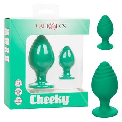 Calexotics - Cheeky Butt Plug Set - Green