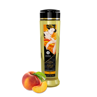 Shunga - Massage Oil - Stimulation Peach