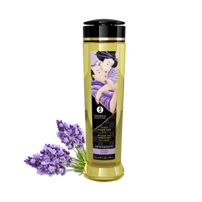 Shunga - Massage Oil - Sensation Lavender
