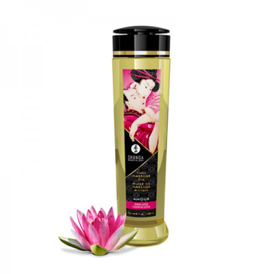 Shunga - Massage Oil - Amour Sweet Lotus