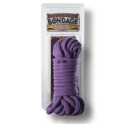 Cotton Bondage Rope Purple