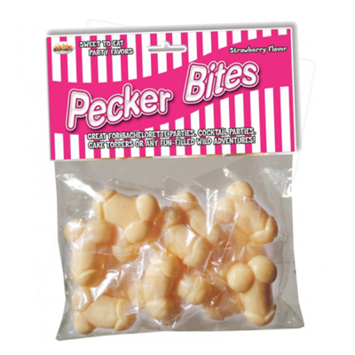 Hott Products - Pecker Bites - Strawberry Flavor