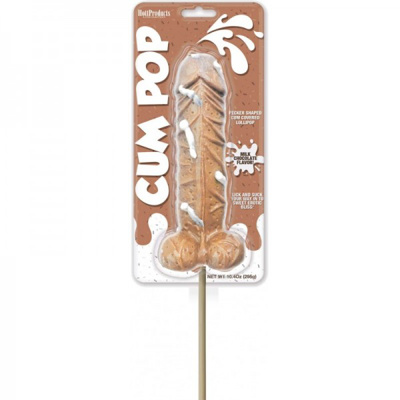 Hott Products - Cum Pop Cock - Milk Chocolate Flavor