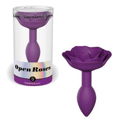 Love To Love - Open Rose - Purple S