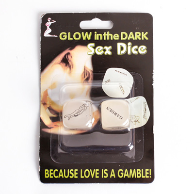 Sex Dice - Glow In The Dark