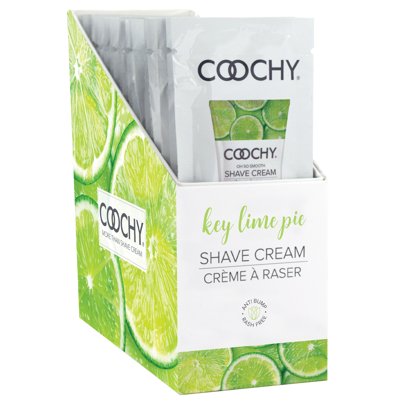 COOCHY - Shave Cream - Key Lime Pie 24x15ml