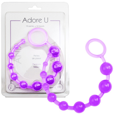 Adore U - Pleasure Beads Ania - Purple