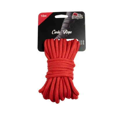Miss Morgane - Cotton Finish Rope - Red