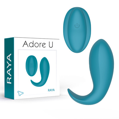 Adore U - Remote Control Egg Raya - Turquoise