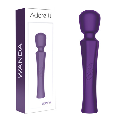 Adore U - Vibrating Massager Wanda - Purple