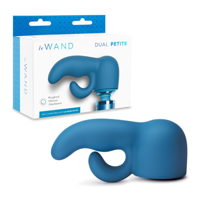Le Wand - Petite Dual - Wghtd Silicone Attach