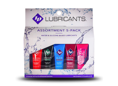 ID Lube - 5 Assorted Personal Lubricant