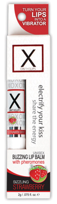 Sensuva - X on the Lips - Lip Balm with Pheromones - Strawberry - 2g