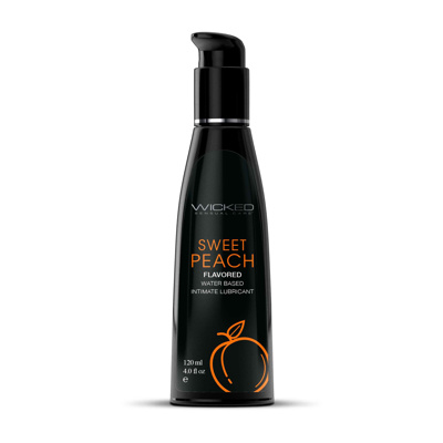 Wicked - Aqua Sweet Peach - 4oz / 120ml | Best Before 01/2024