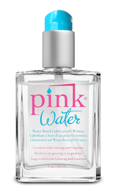 Pink Water - Lubrifiant à base d'eau - En Verre 4oz