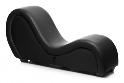 Master Series - Kinky Couch Chaise Lounge - Black
