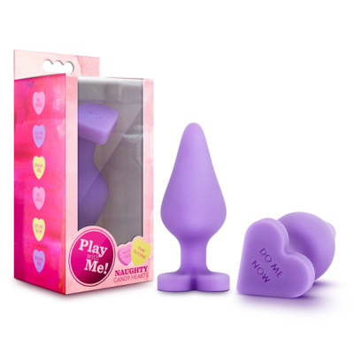 Naughty Candy Hearts - Do Me Now - Purple