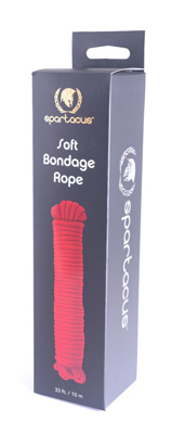 Spartacus - Bondage Soft Rope 10m - Red