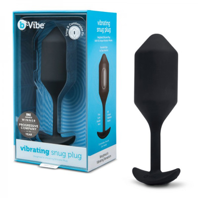 B-Vibe - Vibrating Snug Plug XL - Noir
