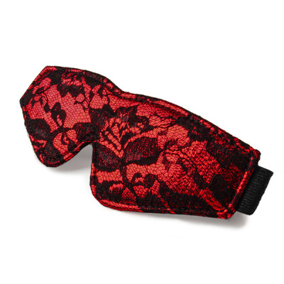 Miss Morgane - Lace Mask - Red