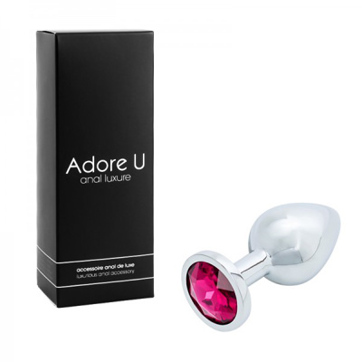 Adore U - Anal Luxure Aluminium - Medium Pink