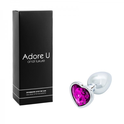 Adore U - Anal Luxure Aluminium - Small Purple