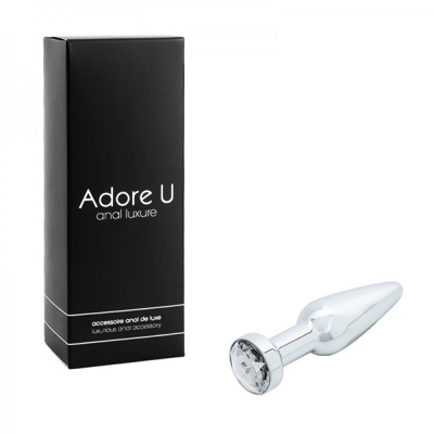 Adore U - Anal Luxure Aluminium - Transparent