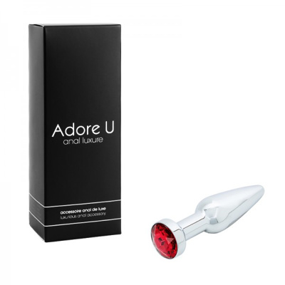 Adore U - Anal Luxure Aluminium - Rouge