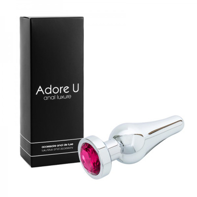 Adore U - Anal Luxure Aluminium - Large Pink