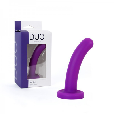Adore U - DUO - Small Dildo - Purple