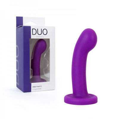 Adore U - DUO - Curved & Rounded Dildo - Purple