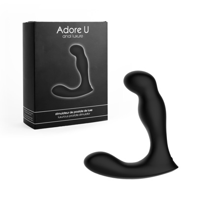 Adore U - Anal Luxure - Black Prostate Stimulator