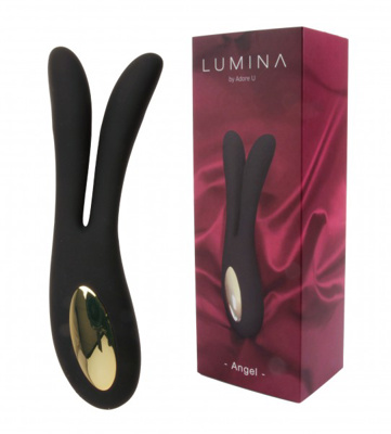 Lumina - Angel Flexible Vibrator - Black