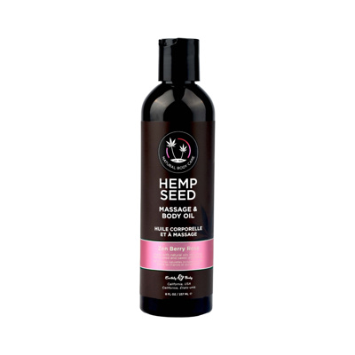 Hemp Seed - Massage & Body Oil - Zen Berry Rose 8oz
