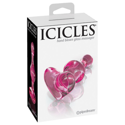 Icicles - Glass Butt Plug - No.75