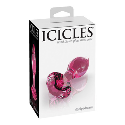 Icicles - Glass Butt Plug - No.79