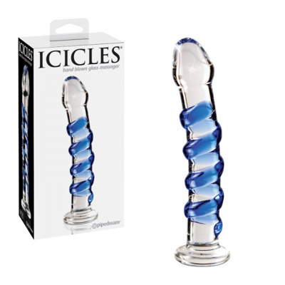 Icicles - Glass Dildo - No.05
