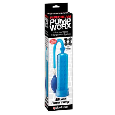 Pump Worx - Silicone Power Pump - Bleu