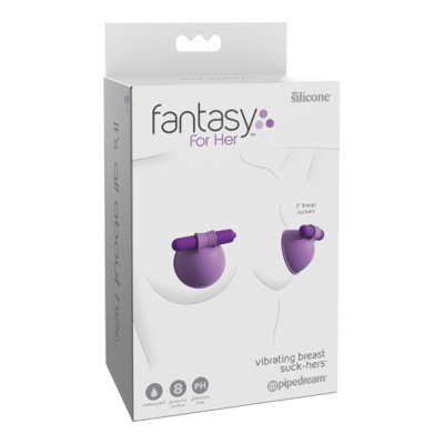 Fantasy For Her - Vibrating Breast Suck-Hers