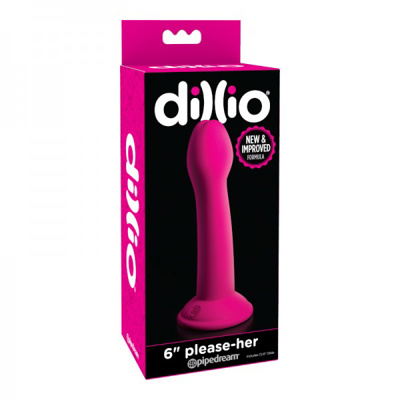 Dillio - Please-Her 6 inches - Pink